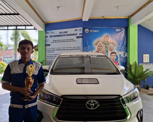 SMK Muhammadiyah Karangmojo Sabet Juara Di Lomba Kompetensi Siswa Di Tingkat Provinsi Yang dilaksanakan DI BLPT